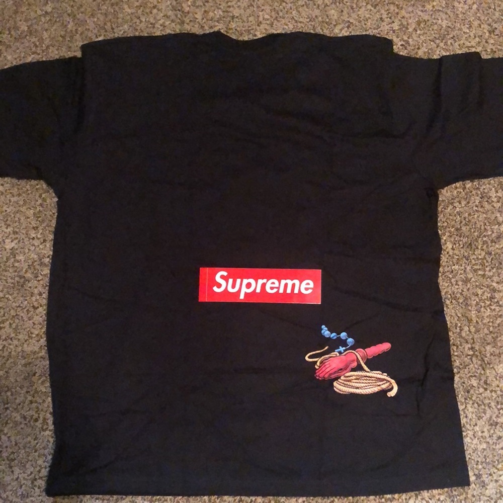 Supreme Nuns Tee Black Size 2XL - Picture 8 of 9